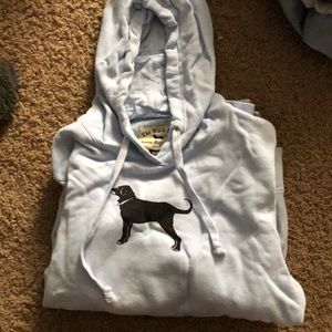 Black dog hoodie